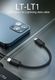 Kabel USB FiiO USB-C - Lightning 0.1 m Czarny 1