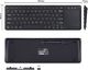 Klawiatura Alogy Touchpad Bezprzewodowa Czarna US (8939 Bluetooth KEYBOARD Win/iOs/Android Alogy touchpad) 8