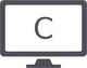 Monitor Eizo Monitor EIZO EV2333W 23" 1920x1080 PVA DisplayPort Bez Podstawki KL. C 4