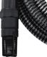 vidaXL Wąż ssący ze złączami z PVC, 4 m, 22 mm, czarny 4