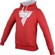Trec Wear Bluza z kapturem Trec Nutrition MENS TREC WEAR - WHITE LOGO "T" - HOODIE 026/RED XXL 2