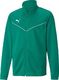 Puma Bluza dla dzieci Puma teamRISE Training Poly Jacket Jr zielona 657393 05 140cm 1