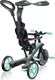 Globber Rowerek 4w1 trójkołowy / biegowy / wózek Explorer Trike Mint 5