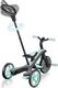 Globber Rowerek 4w1 trójkołowy / biegowy / wózek Explorer Trike Mint 8