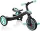 Globber Rowerek 4w1 trójkołowy / biegowy / wózek Explorer Trike Mint 10