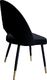 Atos Zestaw krzeseł ISKAR VELVET GOLD 2 szt czarne 3