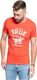 Mustang T-SHIRT MĘSKI MUSTANG AARON C PRINT FLAME SCARLET S 1