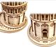 Robotime Technology ROBOTIME Drewniany Model Puzzle 3D Krzywa Wieża 3