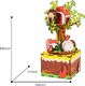 Robotime Technology ROBOTIME Drewniany Model Puzzle 3D Pozytywka Dom na Drzewie 1