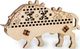 EcoWoodArt EWA Drewniane Puzzle 3D Żubr 1