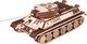 EcoWoodArt EWA Drewniane Puzzle 3D Czołg T-34-85 1