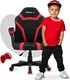 Fotel Huzaro Fotel Gamingowy dla dziecka Ranger 1.0 Red Mesh 1