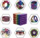 Berger KULKI KLOCKI MAGNETYCZNE NeoCube 5mm 216szt + BOX 5