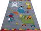 Dywany TURPOL Dywan dla dzieci Zwierzaczki 11 szary MONDO Kids 400x500 cm 1