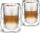 Vialli Design Komplet 2 szklanek z podwójną ścianką 350ml Geo 1