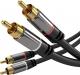 Kabel PremiumCord RCA (Cinch) x2 - RCA (Cinch) x2 1.5m czarny (kjqccmm015) 1
