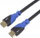 Kabel PremiumCord HDMI - HDMI 2m niebieski (kphdm2v2) 1