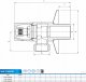 Perfexim A.PHA-051 ZAWOR PODL.KAT.Z GLOWICA CERAM. 1/2x1/2 3