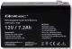 Qoltec Akumulator AGM 12V 7.2Ah max.108A 1