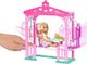 Lalka Barbie Mattel Barbie lalka Chelsea i Skater Boy Piknikowa altanka huśtawka 2