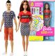 Lalka Barbie Mattel Kariera Zestaw niespodzianka + Ken Fashionistas (GLH64 + FXL62) 1