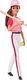 Lalka Barbie Mattel Tokyo 2020 - Softball + zestaw ubranek (GJG35/GJL77) 3