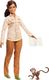 Lalka Barbie Mattel National Geographic - Ekolożka + figurki Schelich (GDM44/GDM48 + 14846 + 14842) 2