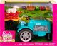 Lalka Barbie Mattel Barbie zestaw Farma Traktor z przyczepką, lalka Barbie z kurnikiem i Ken ze świnką 6