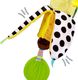 Tomy Tomy Lamaze Banan Benek maskotka z gryzakiem 5
