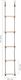 vidaXL Drabinka 5-stopniowa, 210 cm, lite drewno sosnowe 4