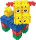 ClicsToys Klocki Konstrukcyjne Clics Wiaderko 8 W 1+ Gratis Pingwiny 10
