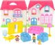Figurka NoboKids Rozkładany domek do zabawy - różowa kanapa (CH-6444361-1) 1