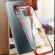Hurtel Clear Color case żelowy pokrowiec etui z metaliczną ramką Motorola Moto G9 Play czarny 4