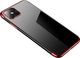Hurtel Clear Color case żelowy pokrowiec etui z metaliczną ramką Xiaomi Mi 10T Pro / Mi 10T czerwony 1