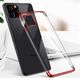 Hurtel Clear Color case żelowy pokrowiec etui z metaliczną ramką Samsung Galaxy A32 niebieski 6