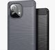 Hurtel Carbon Case elastyczne etui pokrowiec Xiaomi Mi 11 niebieski 6