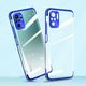 Hurtel Clear Color case żelowy pokrowiec etui z metaliczną ramką Xiaomi Redmi Note 10 / Redmi Note 10S czarny 8