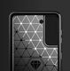Hurtel Carbon Case elastyczne etui pokrowiec Samsung Galaxy S21 FE niebieski 2