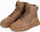 Ombre Buty męskie sneakersy T348 - camel 45 2