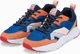 Ombre Buty męskie sneakersy T368 - niebieskie/pomarańczowe 44 3