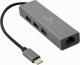 HUB USB Gembird 1x RJ-45  + 3x USB-A 3.0 (A-CMU3-LAN-01) 1