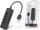 HUB USB Real-El 4x USB-A 2.0 1