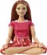 Lalka Barbie Mattel Made to Move - Kwiecista gimnastyczka, czerwony strój (FTG80/GXF07) 2