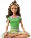 Lalka Barbie Mattel Made to Move - Kwiecista gimnastyczka, zielony strój (FTG80/GXF05) 4
