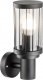 Kinkiet Sanicoelectronics Sanico Fiord kinkiet lampa ścienna zewnętrzna 1x10W E27 IP44 czarny (312303) 1