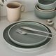 Kave Home Talerz Shun 27 cm zielony sfmeble 3