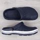 News Klapki męskie piankowe ażurowe granatowe NEWS 40 3