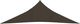 vidaXL Żagiel przeciwsłoneczny, 160 g/m, brązowy, 4x4x5,8 m, HDPE 2
