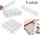Aptel AG126H PRZEGRODY WKŁADY DO SZUFLAD BIAŁE 5szt 1