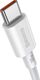 Kabel USB Baseus USB-C - USB-C 1 m Biały (BSU2849WHT) 2